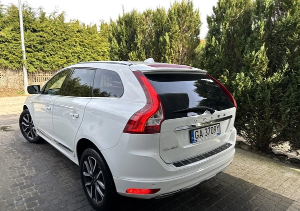 Volvo XC 60 cena 84900 przebieg: 180000, rok produkcji 2016 z Gdynia małe 56